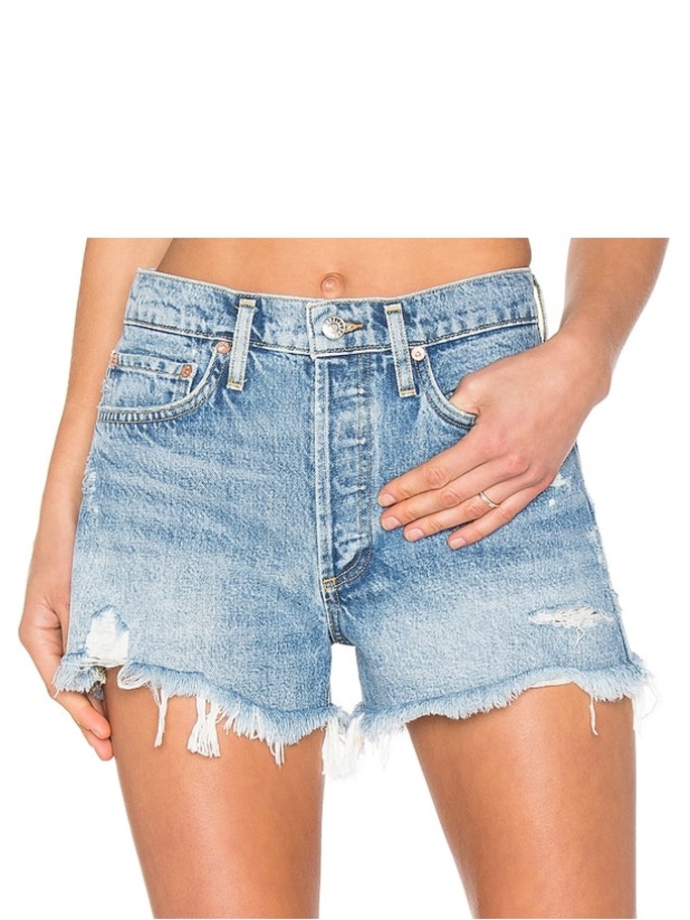 AGOLDE Parker Vintage Cut Off Short
